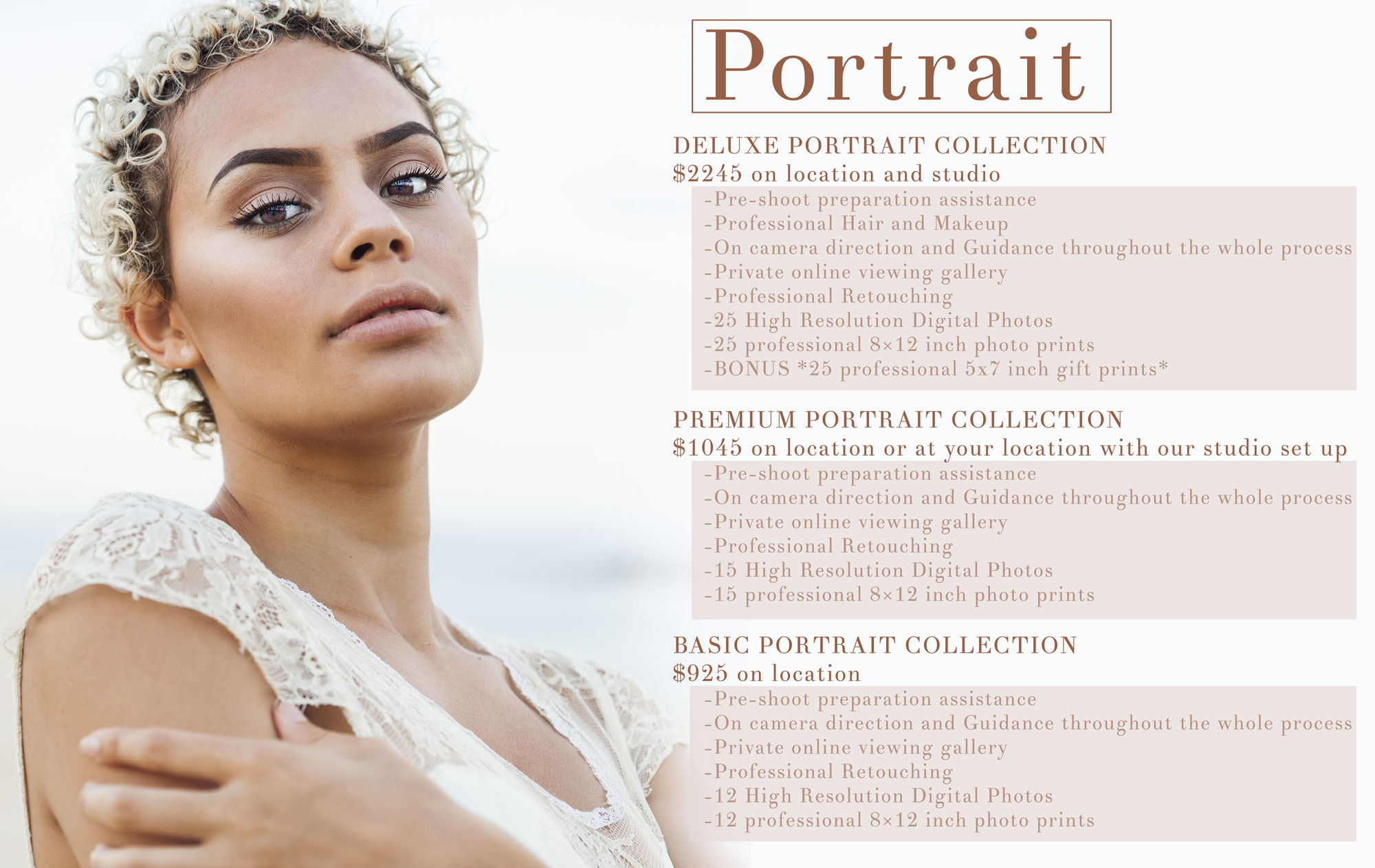 Professional Portrait Photography Prices
